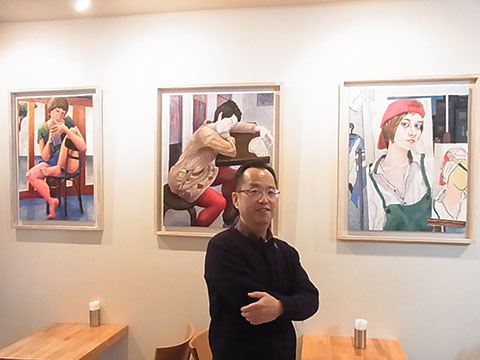 金子明展／絵画教室 アトリエ・サガン